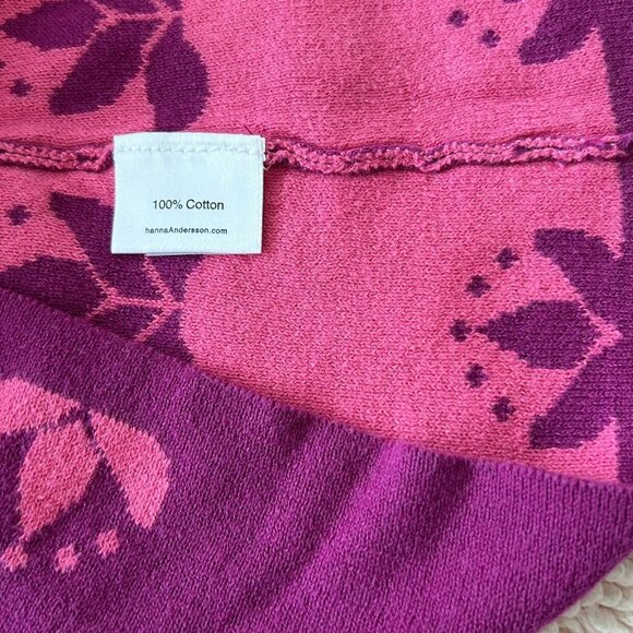 HA Colorful Mixed Patterns 100% Cotton Sweater Knit Vest Girls Size 120 (6/7) - Picture 6 of 6